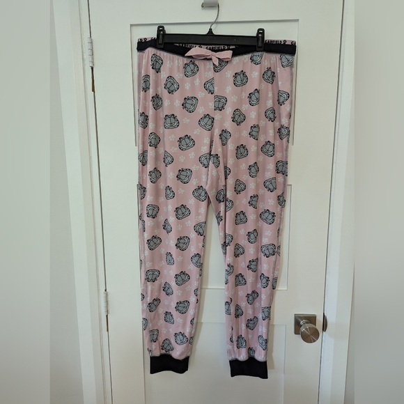 Garfield Pink XL Pajama Pants - Picture 2 of 7